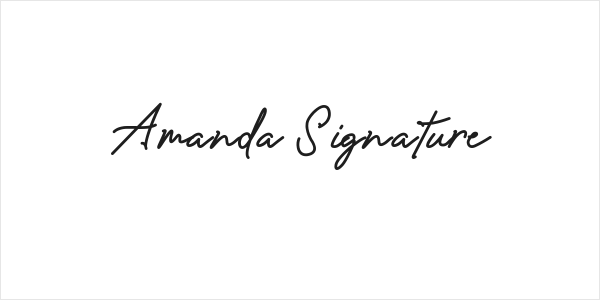 Amanda Signature Logo
