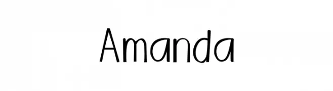 Amanda  Descarca Fonturi Gratis