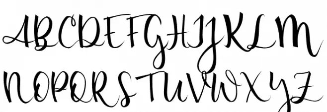 Amanda Font Litere mari