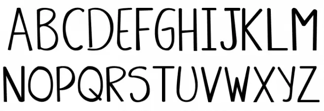 Amanda Font Litere mari