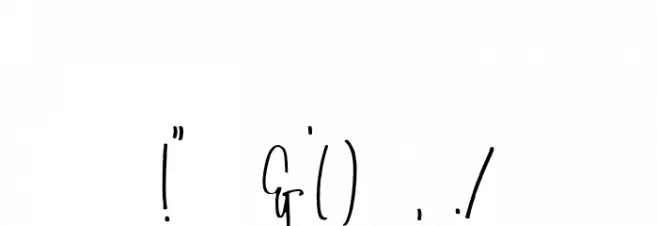 AmandaSantiagoDemo Font OTHER CHARS