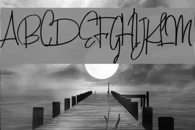 AmandaSantiagoDemo Font examples