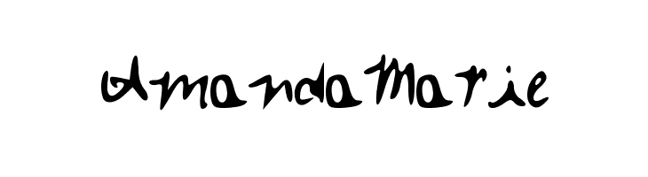 Amanda_Marie  Descarca Fonturi Gratis