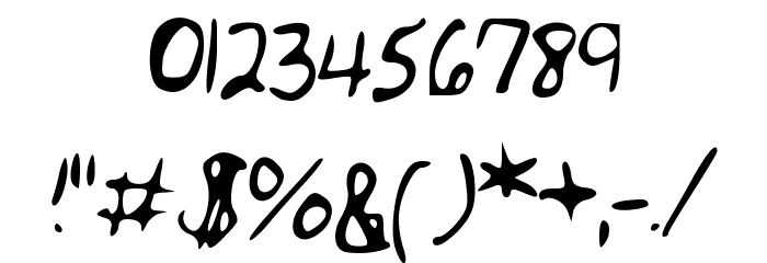 Amanda_Marie Font OTHER CHARS