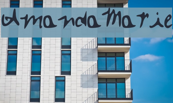 Amanda_Marie Font examples