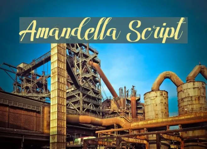 Amandella Script Example 3