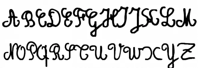 Amandine Font UPPERCASE