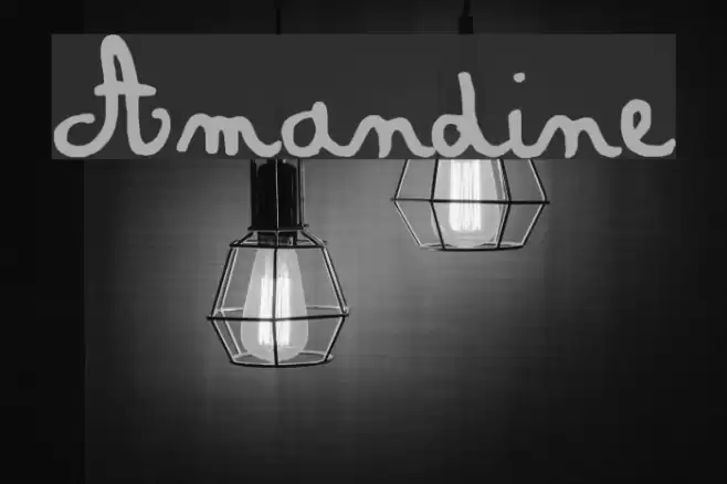 Amandine Font examples