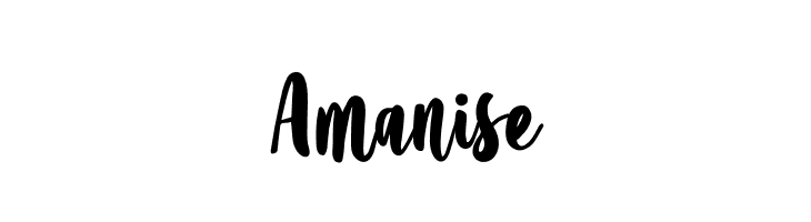 Amanise  Free Fonts Download
