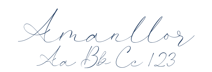 Amanllor Font Preview