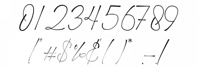 Amanllor Font OTHER CHARS