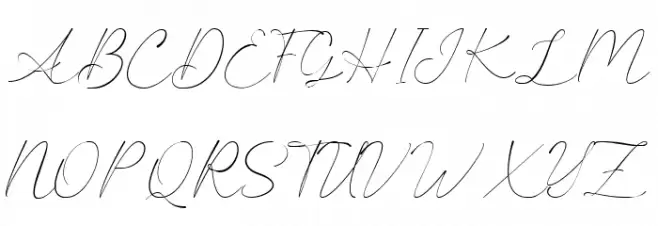 Amanllor Font UPPERCASE