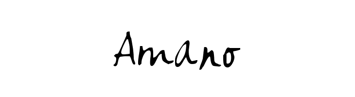 Amano  Free Fonts Download
