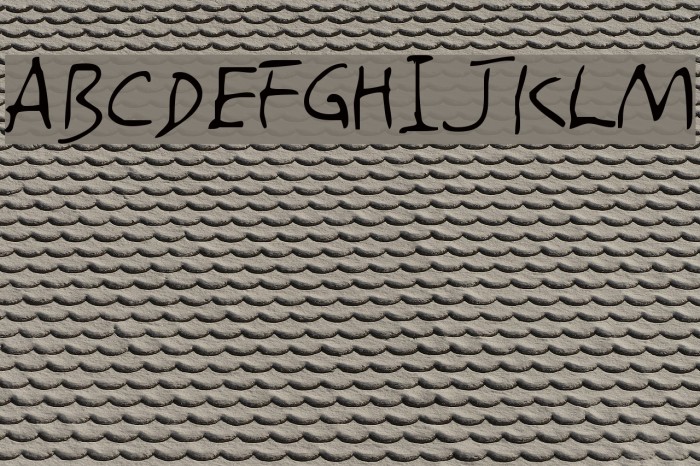 Amano Font examples