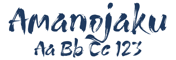 Amanojaku Font Preview