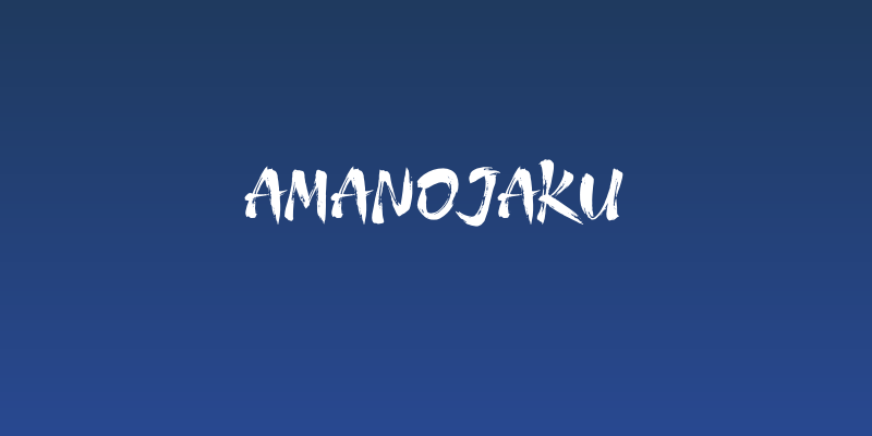 Amanojaku Social Header