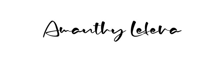 Amanthy Lefera  Скачать бесплатные шрифты