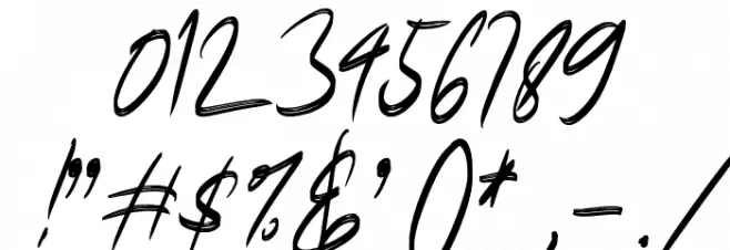 Amantory Font OTHER CHARS