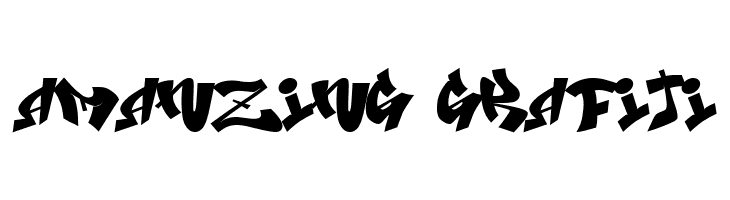 Amanzing Grafiti  नि: शुल्क फ़ॉन्ट्स डाउनलोड