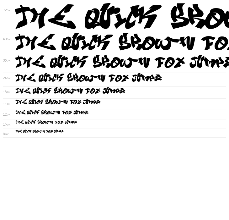 Amanzing Grafiti Waterfall