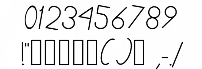 Amaral Font OTHER CHARS