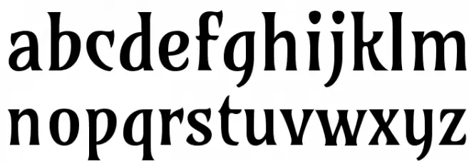 Amarante Regular خط أحرف صغيرة