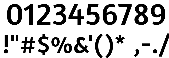 Amaranth Font OTHER CHARS