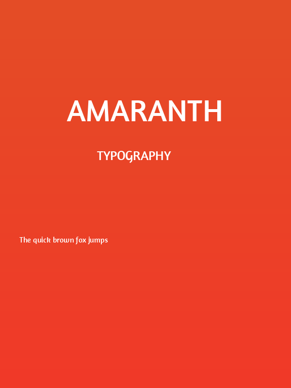 Amaranth Poster