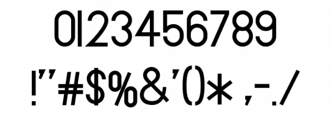 Amare Font OTHER CHARS