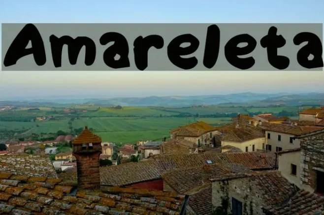 Amareleta Example 1
