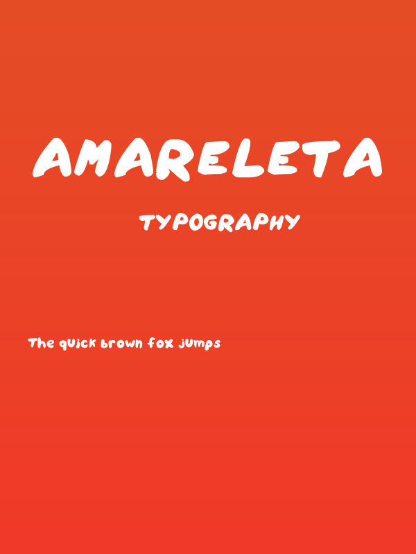 Amareleta Poster