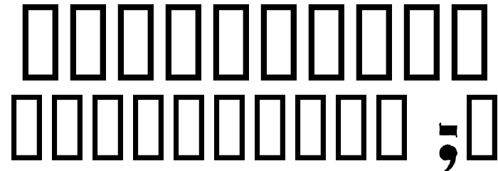 Amarfil Antiqua Font OTHER CHARS