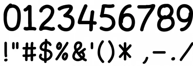 AmarillReg Font OTHER CHARS