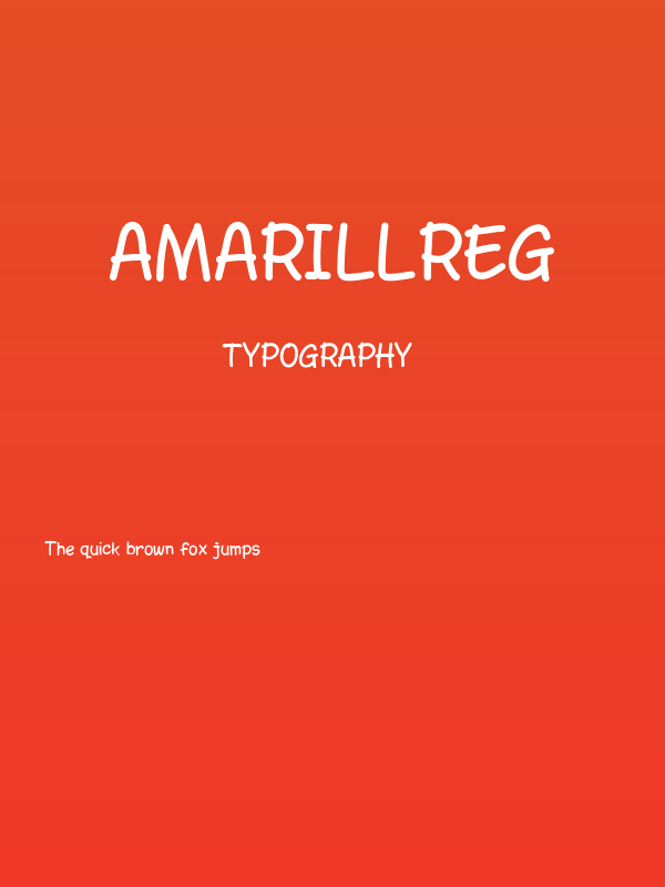 AmarillReg Poster