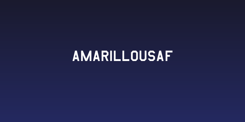 AmarilloUSAF Social Header