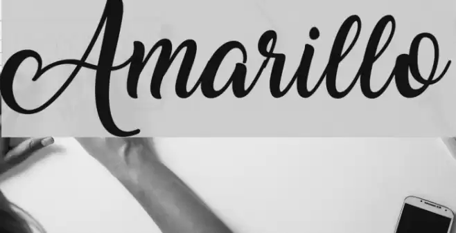 Amarillo Fuentes examples