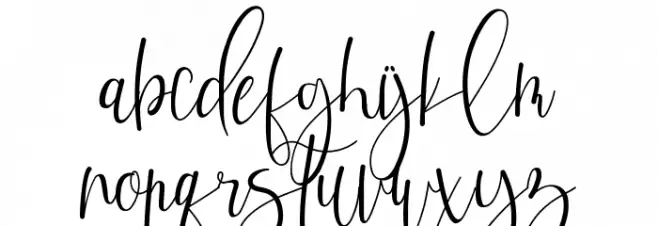 Amarithe Caratteri MINUSCOLO