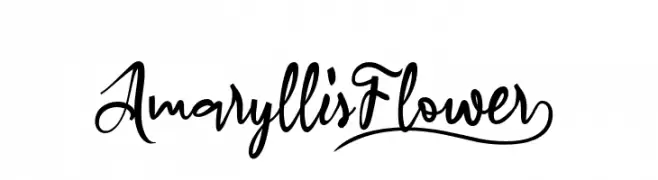 Amaryllis Flower_  Fuentes Gratis Descargar