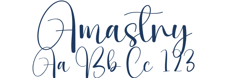 Amastry Font Preview