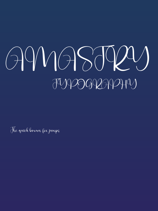Amastry Poster