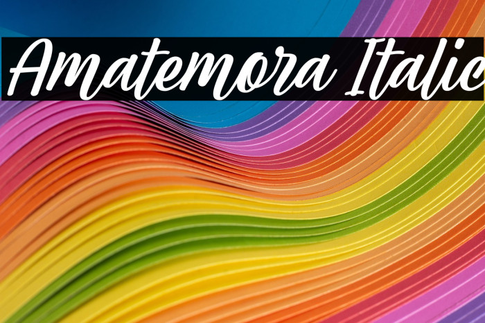 Amatemora Italic Example 2