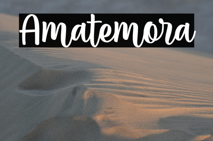 Amatemora Example 2