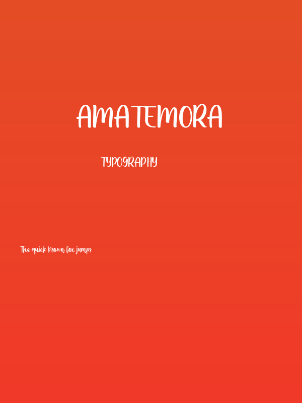 Amatemora Poster