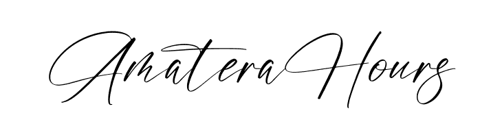 Amatera Hours  font caratteri gratis