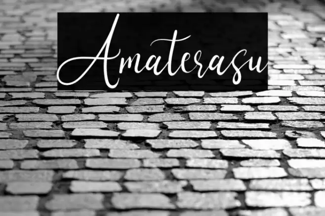 Amaterasu Font examples