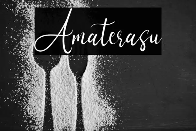 Amaterasu Font examples