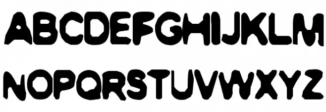 AmateurLobotomy Schriftart Groß