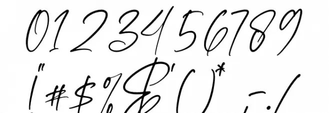 Amatha Story Font OTHER CHARS
