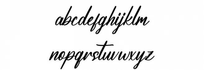 Amathery Bieckmon DEMO VERSION फ़ॉन्ट लोअरकेस