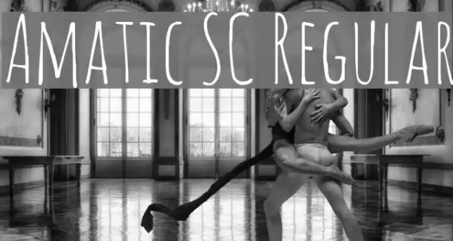 Amatic SC Regular Font examples